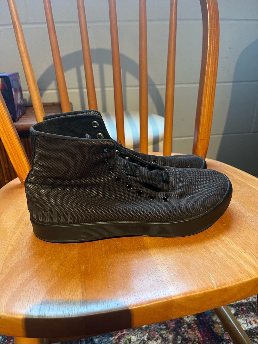 NOBULL Black Canvas High Tops